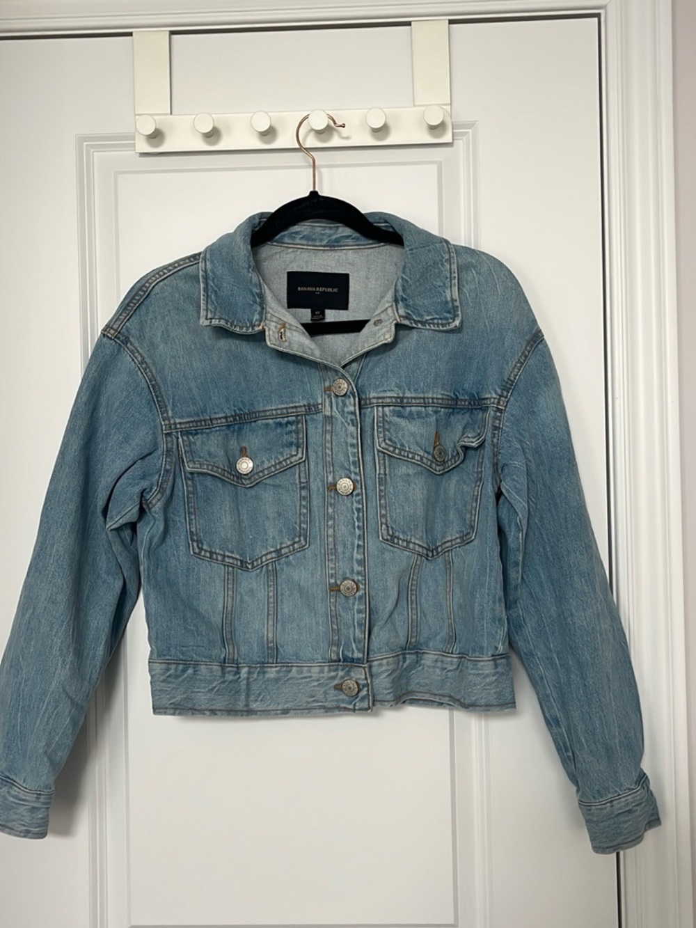 Banana Republic - crop denim jacket